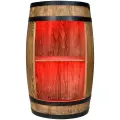 Drewniana beczka bareki z oświetleniem LED RGB wysokość 80cm (2).webp