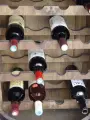 Drewniana beczka barek z 4 leżakami na wino - 80cm (2).webp