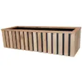 Drewniana doniczka 65x23x17 Panele 3D listwy-lamele z wkładem plastikowym (3).webp
