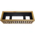 Drewniana doniczka 65x23x17 Panele 3D listwy-lamele z wkładem plastikowym (6).webp