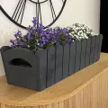 Doniczka drewniana frezowana 65cm - antracyt (2).webp
