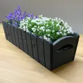 Doniczka drewniana frezowana 65cm - antracyt (4).webp