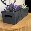 Doniczka drewniana frezowana 65cm - antracyt (6).webp