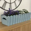 Doniczka drewniana frezowana 65cm - niebieski (2).webp