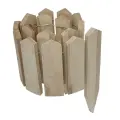 Palisada - ogrodzenie drewniane 120x20cm nie malowany biały (4).webp