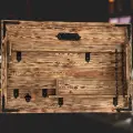 Półka na ścianę 3D bar domowy na alkohol i akcesoria 72x112x15 cm. Drewniany bar rustykalny (5).webp