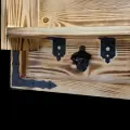 Półka na ścianę 3D bar domowy na alkohol i akcesoria 72x112x15 cm. Drewniany bar rustykalny (12).webp