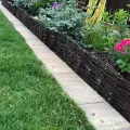 Palisada ogrodowa zestaw 5 szt. Płotek wiklinowy do ogrodu 120x20cm (7).webp
