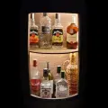wisząca półka z beczki na butelki z alkoholem LED (6).webp