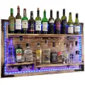 rustykalna półka na ścianę bar na alkohol z oświetleniem LED RGB (7).webp
