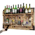 Rustykalny bar na butelki z winem LED (3).webp