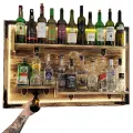 Bar domowy wisząca półka na alkohol z oświetleniem LED (1).webp