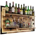 Bar domowy wisząca półka na alkohol z oświetleniem LED (3).webp