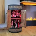 Barek z drewnianej beczki w kolorze wenge z oświetleniem LED RGB (2).webp