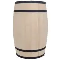 Beczka z drewna na wino i inne napoje.webp