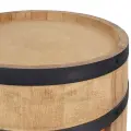 Rustykalny barek w formie beczki.webp
