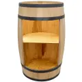 Oświetlony barek beczka do salonu.webp