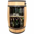 Minibar w stylu vintage z półkami led rgb.webp