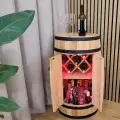 Rustykalny minibar z LED RGB.webp