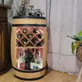 Szafka na alkohol z LED RGB i półkami.webp