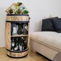 Beczka na wino z półkami na butelki.webp