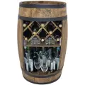 Drewniana beczka na wino i alkohole.webp