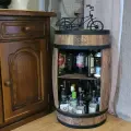 Dwupoziomowy stojak w beczce.webp