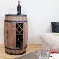 Beczka na wino z półkami.webp