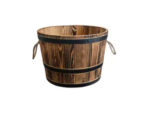 Drewniana donica na kwiaty 50x40 z drewna sosnowego